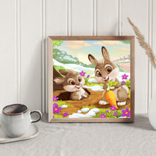 Load image into Gallery viewer, Rabbit 30x30cm(canvas) full square drill diamond painting
