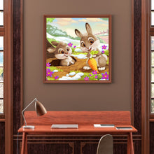 Load image into Gallery viewer, Rabbit 30x30cm(canvas) full square drill diamond painting
