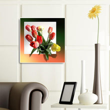 Load image into Gallery viewer, Tulip Bouquet 40x40cm(canvas) full round drill diamond painting
