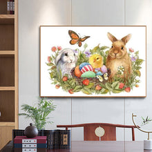 Load image into Gallery viewer, Easter Bunny 40x30cm(canvas) full round drill diamond painting
