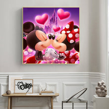 Load image into Gallery viewer, Mickey Mouse 40x40cm(canvas) full round drill diamond painting
