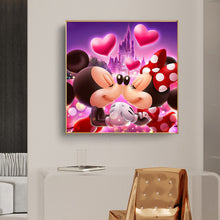 Load image into Gallery viewer, Mickey Mouse 40x40cm(canvas) full round drill diamond painting
