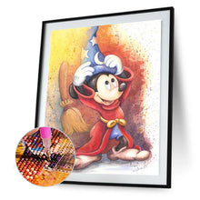 Load image into Gallery viewer, Mickey Mouse 40x50cm(canvas) full round drill diamond painting
