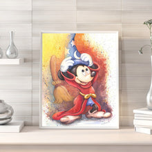 Load image into Gallery viewer, Mickey Mouse 40x50cm(canvas) full round drill diamond painting
