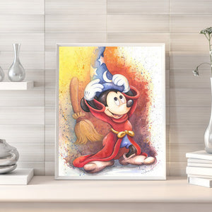 Mickey Mouse 40x50cm(canvas) full round drill diamond painting