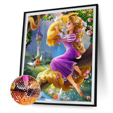 Load image into Gallery viewer, Cartoon Girl 30x40cm(canvas) full square drill diamond painting
