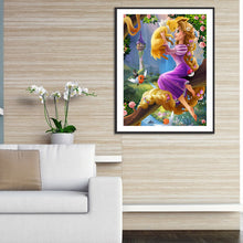 Load image into Gallery viewer, Cartoon Girl 30x40cm(canvas) full square drill diamond painting
