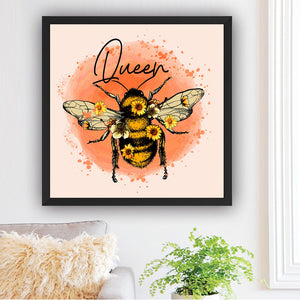 Bee 30x30cm(canvas) full round drill diamond painting