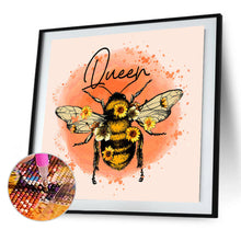 Load image into Gallery viewer, Bee 30x30cm(canvas) full round drill diamond painting
