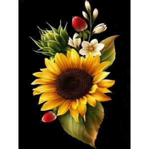 Sunflower 30x40cm(canvas) full square drill diamond painting