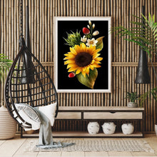 Load image into Gallery viewer, Sunflower 30x40cm(canvas) full square drill diamond painting
