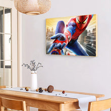 Load image into Gallery viewer, Spiderman 40x30cm(canvas) full round drill diamond painting
