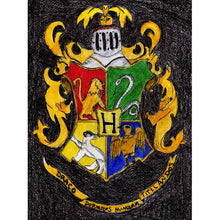 Load image into Gallery viewer, Harry Potter Badge 30x40cm(canvas) full round drill diamond painting
