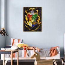 Load image into Gallery viewer, Harry Potter Badge 30x40cm(canvas) full round drill diamond painting
