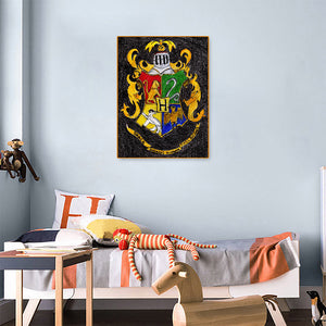 Harry Potter Badge 30x40cm(canvas) full round drill diamond painting