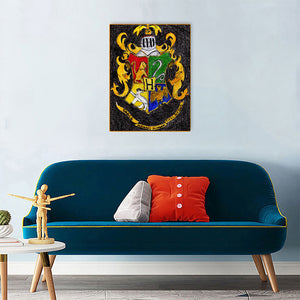 Harry Potter Badge 30x40cm(canvas) full round drill diamond painting