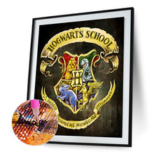 Load image into Gallery viewer, Harry Potter Badge 30x40cm(canvas) full round drill diamond painting
