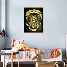 Load image into Gallery viewer, Harry Potter Badge 30x40cm(canvas) full round drill diamond painting
