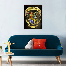 Load image into Gallery viewer, Harry Potter Badge 30x40cm(canvas) full round drill diamond painting
