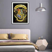 Load image into Gallery viewer, Harry Potter Badge 30x40cm(canvas) full round drill diamond painting
