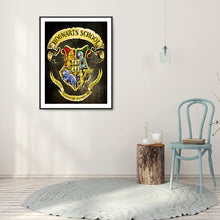 Load image into Gallery viewer, Harry Potter Badge 30x40cm(canvas) full round drill diamond painting
