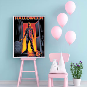 Horror Movie Characters 30x40cm(canvas) full round drill diamond painting