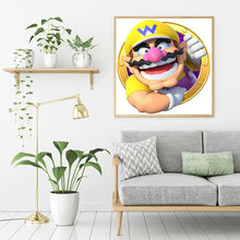 Load image into Gallery viewer, Super Mario 30x30cm(canvas) full round drill diamond painting
