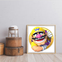 Load image into Gallery viewer, Super Mario 30x30cm(canvas) full round drill diamond painting
