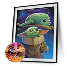 Load image into Gallery viewer, Yoda 50x60cm(canvas) full round drill diamond painting
