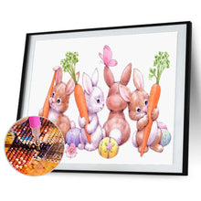 Load image into Gallery viewer, Rabbit 50*40CM(Canvas) Full Round Drill Diamond Painting
