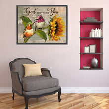 Load image into Gallery viewer, Sunflower And Bird 40*30CM(Canvas) Full Round Drill Diamond Painting
