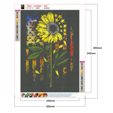 Load image into Gallery viewer, Sunflower 30*40CM(Canvas) Full Round Drill Diamond Painting
