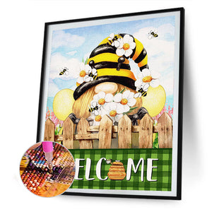 Spring Goblins 30*40CM(Canvas) Full Round Drill Diamond Painting