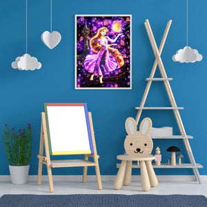 Princess 30*40CM(Canvas) Full Square Drill Diamond Painting