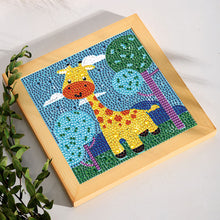 Load image into Gallery viewer, Giraffe 18*18cm(Canvas) Crystal Drill Diamond Painting
