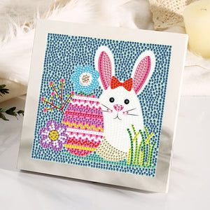 Bunny 18*18cm(Canvas) Crystal Drill Diamond Painting