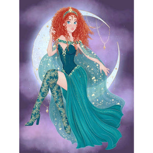 Disney Princess 30*40CM(Canvas) Full Square Drill Diamond Painting