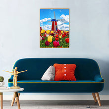 Load image into Gallery viewer, Windmill Tulip 30*40CM(Canvas) Full Round Drill Diamond Painting
