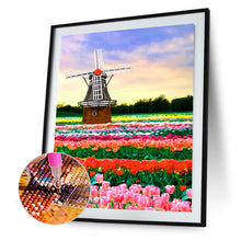 Load image into Gallery viewer, Windmill Tulip 30*40CM(Canvas) Full Round Drill Diamond Painting
