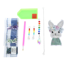 Load image into Gallery viewer, DIY Diamond Painting Light Catcher Hanging Crystal Wind Chime (Rabbit)
