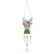 Load image into Gallery viewer, DIY Diamond Painting Light Catcher Hanging Crystal Wind Chime (Rabbit)
