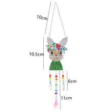 Load image into Gallery viewer, DIY Diamond Painting Light Catcher Hanging Crystal Wind Chime (Rabbit)
