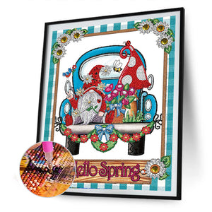 Spring Goblins 30*40cm(Canvas) Special Shaped Drill Diamond Painting