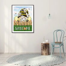 Load image into Gallery viewer, Bee Goblin 30*40cm(Canvas) Special Shaped Drill Diamond Painting
