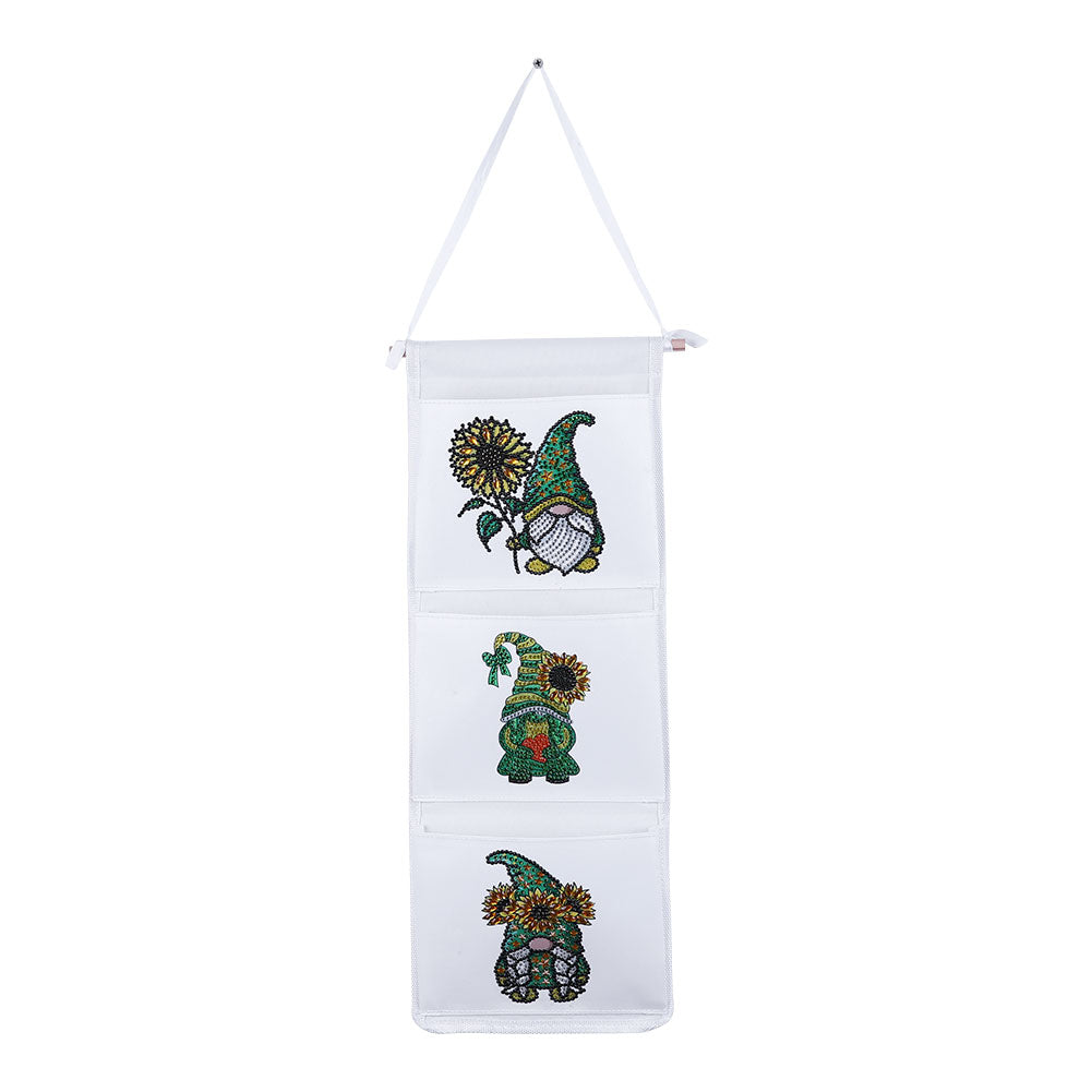 Goblin 20*50cm Wall Hanging Storage Bag DIY Gnome Diamond Painting Home Organizer