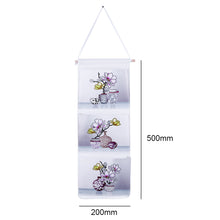 Load image into Gallery viewer, Flower 20*50cm Wall Hanging Storage Bag DIY Gnome Diamond Painting Home Organizer
