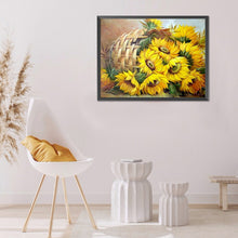 Load image into Gallery viewer, Sunflower 40*30CM £¨canvans) Full Round Drill Diamond Painting
