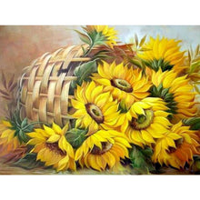 Load image into Gallery viewer, Sunflower 40*30CM £¨canvans) Full Round Drill Diamond Painting
