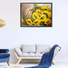 Load image into Gallery viewer, Sunflower 40*30CM £¨canvans) Full Round Drill Diamond Painting
