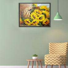 Load image into Gallery viewer, Sunflower 40*30CM £¨canvans) Full Round Drill Diamond Painting
